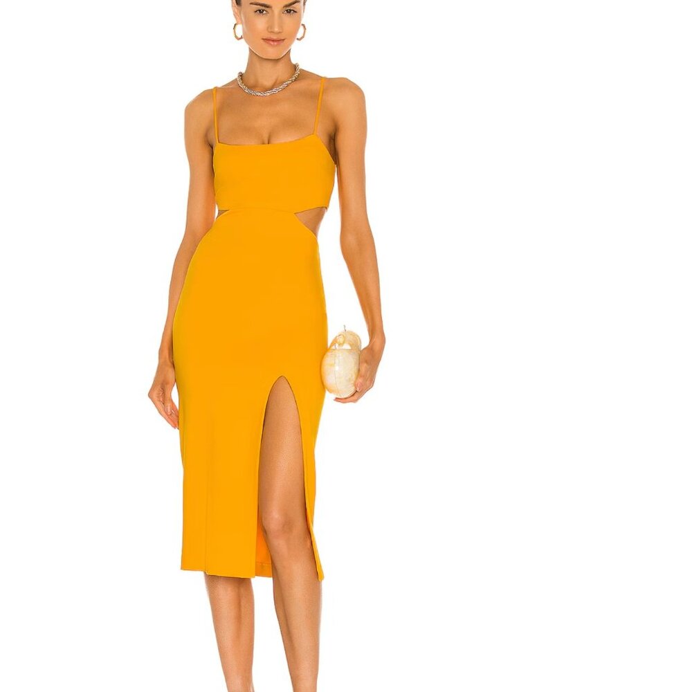 Haydon Dress h:ours in canary yellow - XS